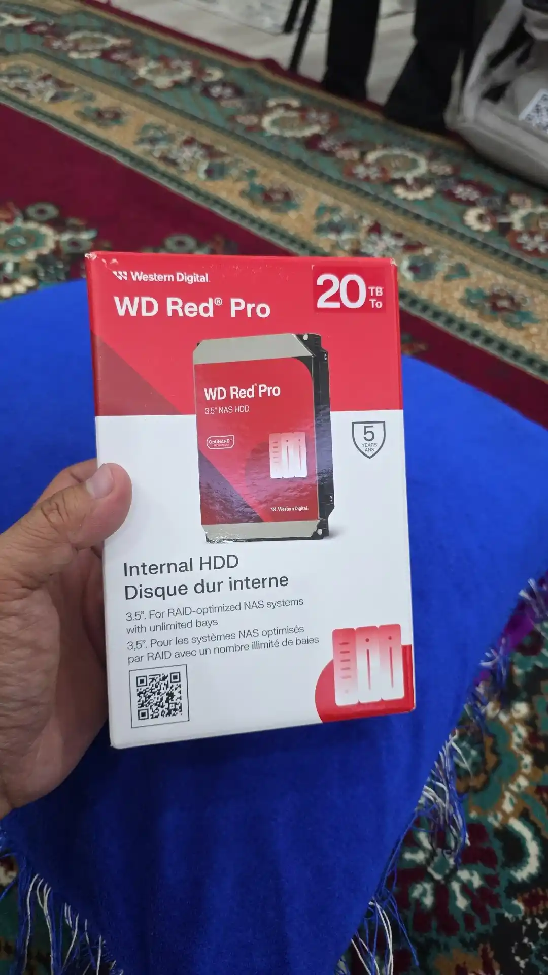 WD Red Pro 20TB Western Digital, SATA III, 7200rpm, 3.5", qattiq diski, 512MB kesh