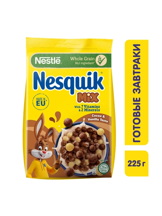 Готовый завтрак Nesquik Mix, 225 г - 