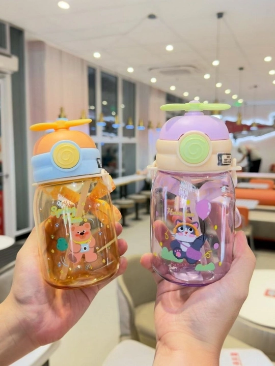 Бутылка для воды детская, поильник с трубочкой, бутылка для детей