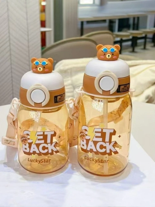 Бутылка для воды детская, поильник с трубочкой, бутылка для детей