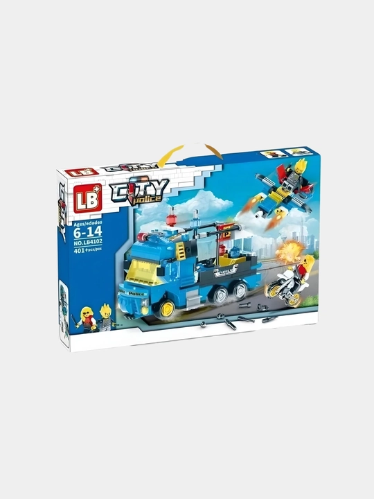 Lego mos konstruktor, lego avtomobil, samolyot, politsiya, vertolyot