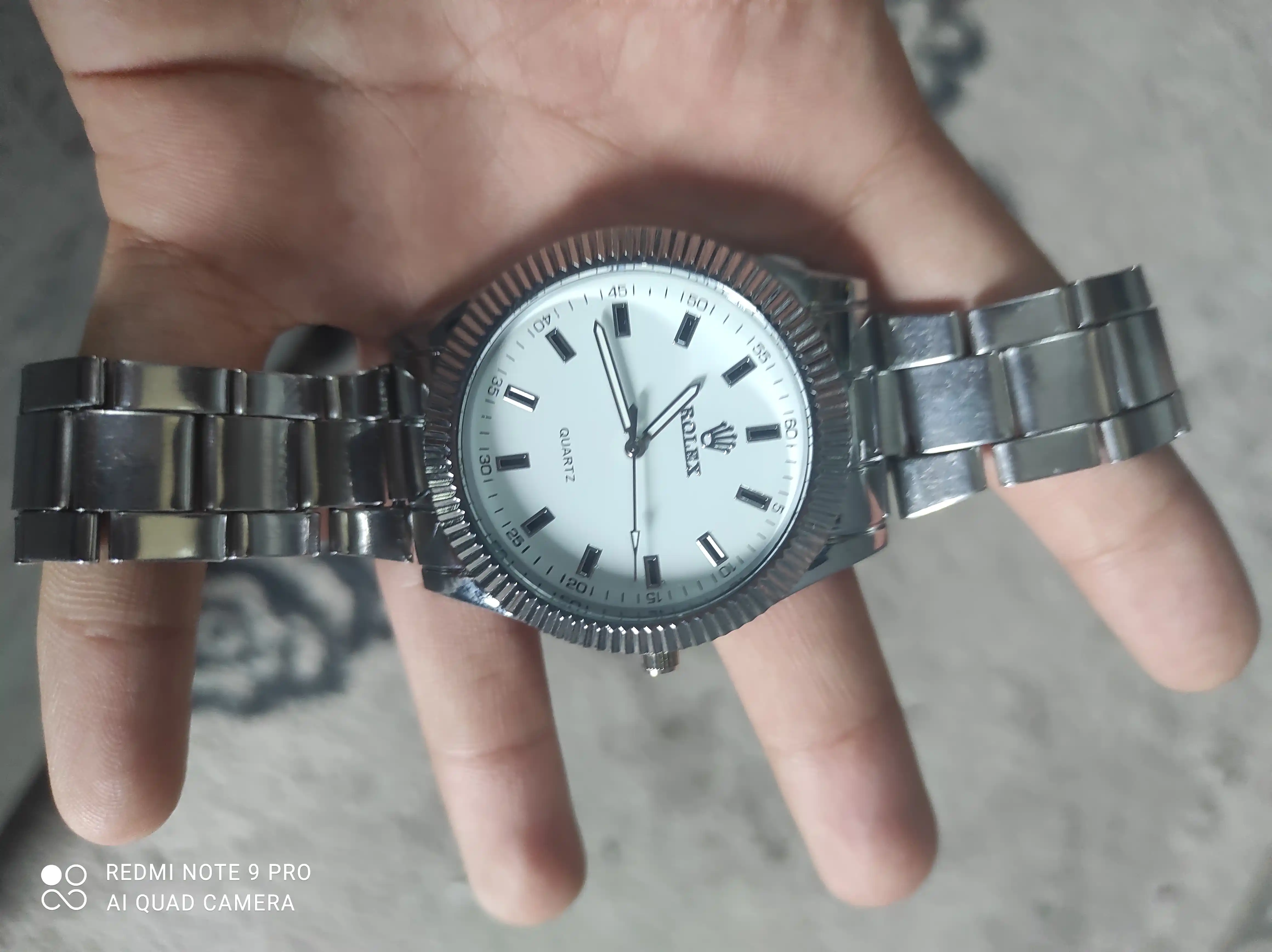 Мужские часы, наручные часы, в классическом стиле, Rolex, кварцевые, с железным ремешком