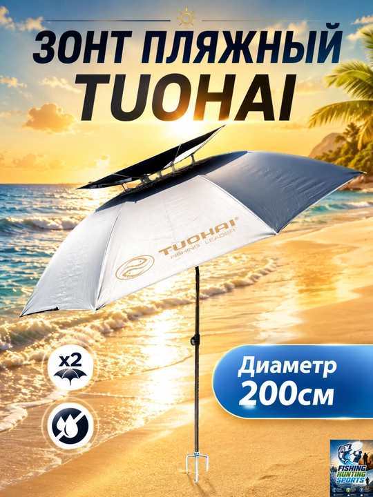 Soyabon ushlagichli plyaj soyaboni