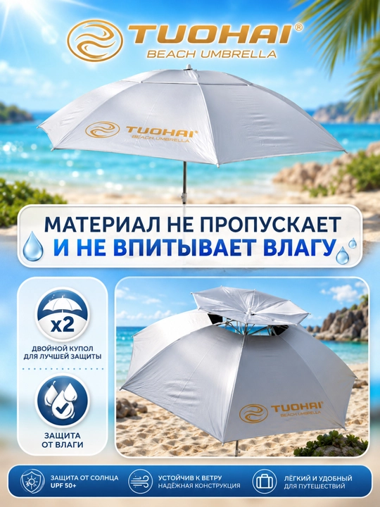 Soyabon ushlagichli plyaj soyaboni