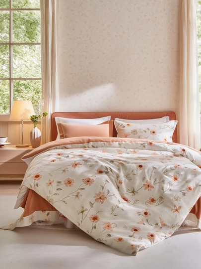 Постельное белье Dantella collection, 2-спальное, с цветочным дизайном