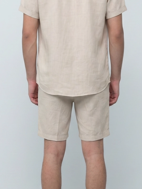 TERRA PRO erkaklar shortlari zig'ir SS25CR3-26-21954