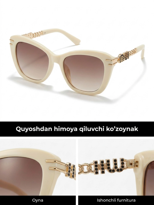 Ayollar ko‘zoynagi, ayollar quyoshdan himoyalovchi ko‘zoynagi, ko‘zoynak