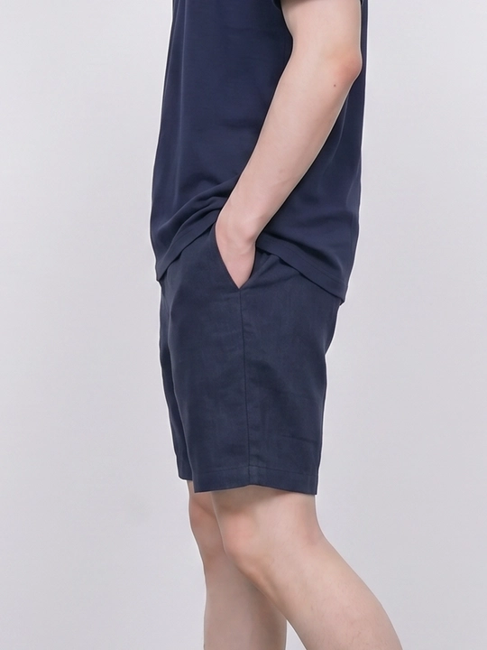 TERRA PRO erkaklar shortlari zig'ir SS25CR3-26-21954