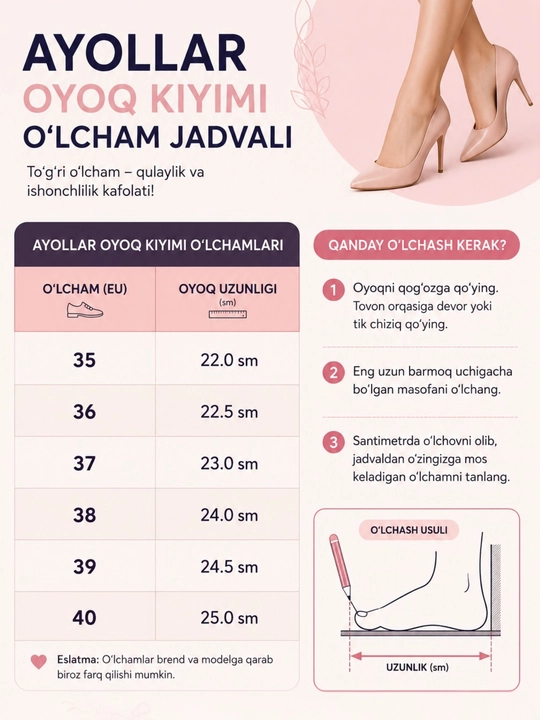 Ayollar uchun to‘rli myuli, ko‘cha va ofis uchun yozgi shippaklar
