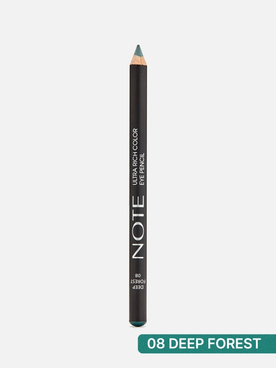 NOTE Ultra Rich Color Eye Pencil ko‘z uchun yumshoq va uzoq turuvchi qalam