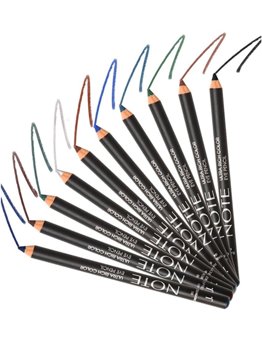 NOTE Ultra Rich Color Eye Pencil ko‘z uchun yumshoq va uzoq turuvchi qalam