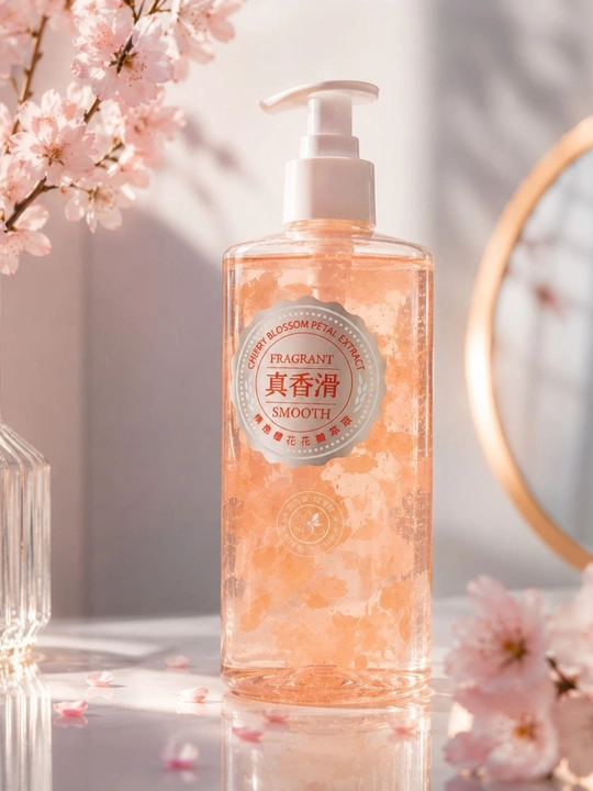Fragrant Smooth Cherry Blossom – Koreya formulali xushboʻy dush geli - 