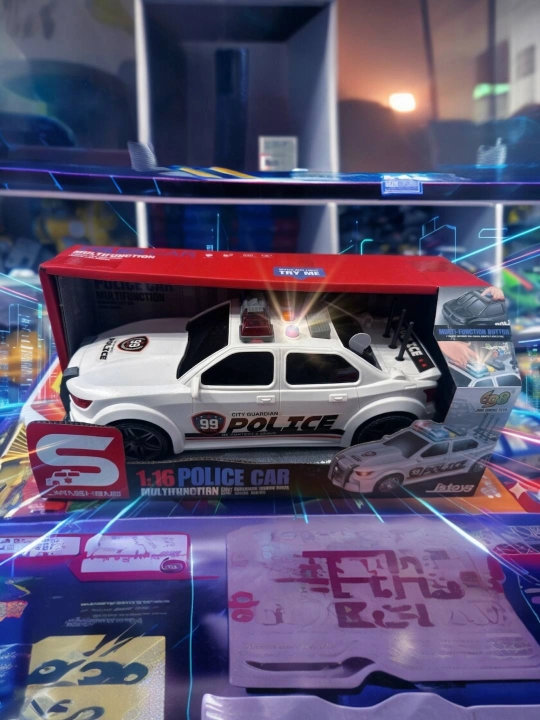 "City Guardian" interaktiv politsiya mashinasi - 