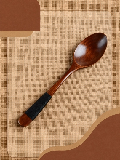 Деревянная ложка, 1 шт - 
