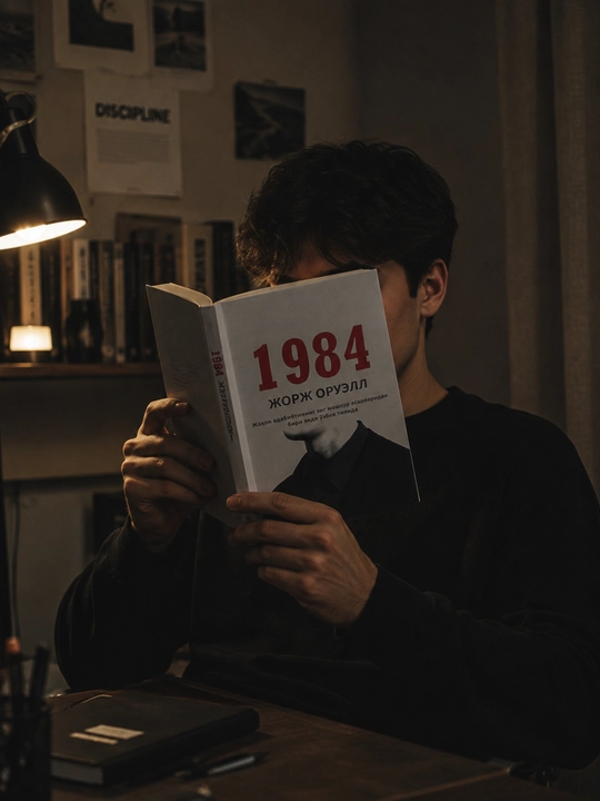 Джордж Оруэлл — «1984» книга в мягкой обложке