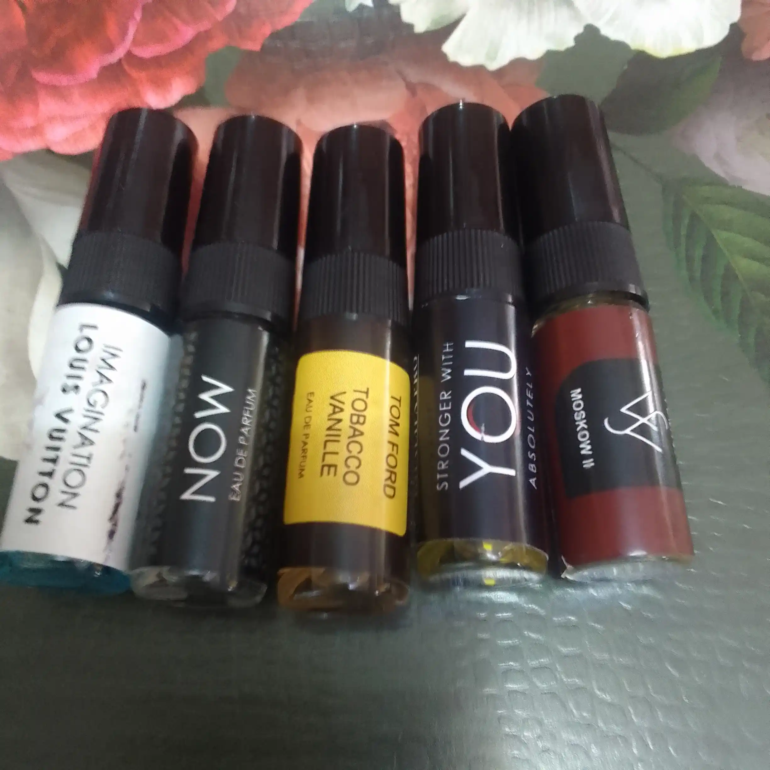 Erkaklar uchun atirlar to'plami, Now, Imagination, Moskow 2, Tobacco Vanille, You, 5 tasi 1 da