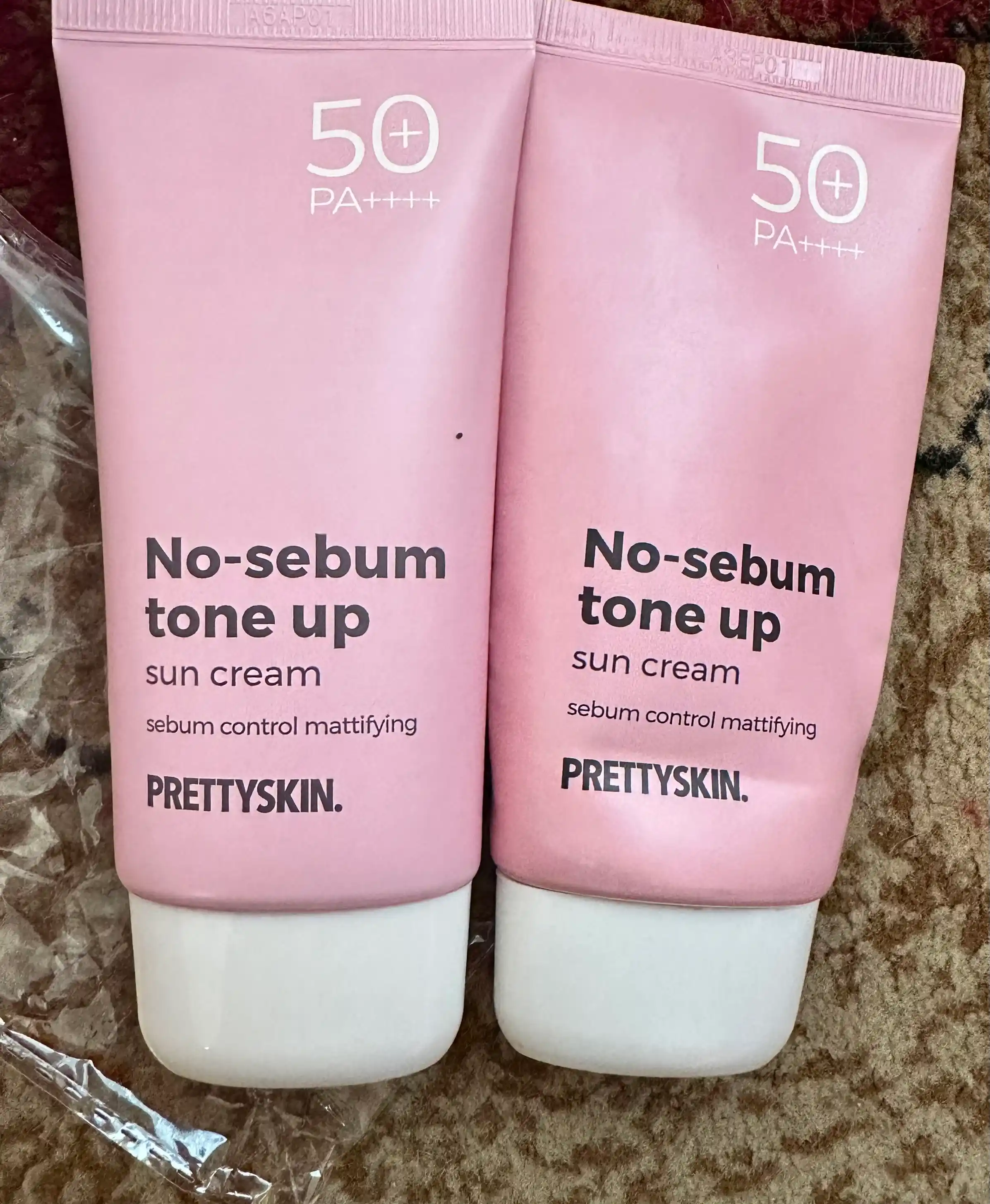 Крем для лица солнцезащитный No Sebum Tone Up PrettySkin SPF50+ PA++++, 70 мл