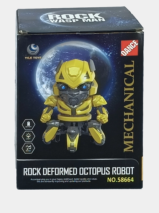 Rock Deformed Wasp Man raqsga tushuvchi robot-ahtapot