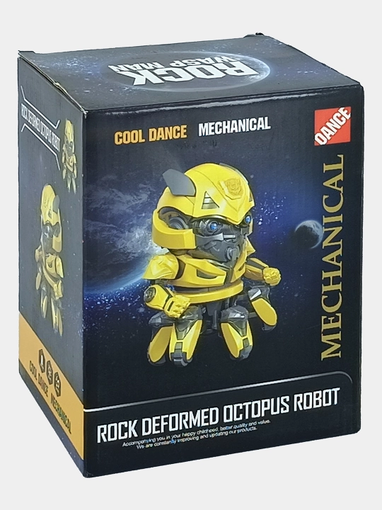 Rock Deformed Wasp Man raqsga tushuvchi robot-ahtapot