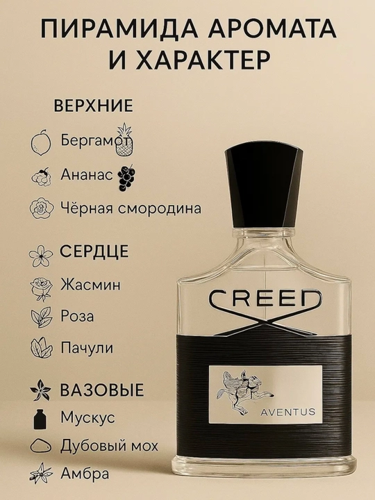 Parfyumlangan suv erkalar uchun, Absolu Aventus Creed