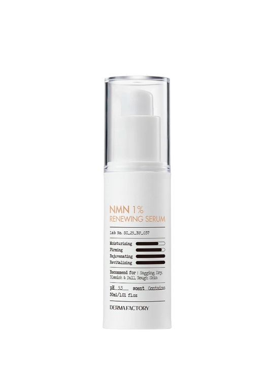 Derma Factory NMN 1% Renewing Serum — yoshartiruvchi zardob - 