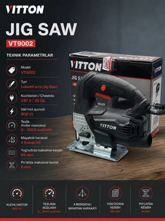 Vitton лобзик vt9002 - 