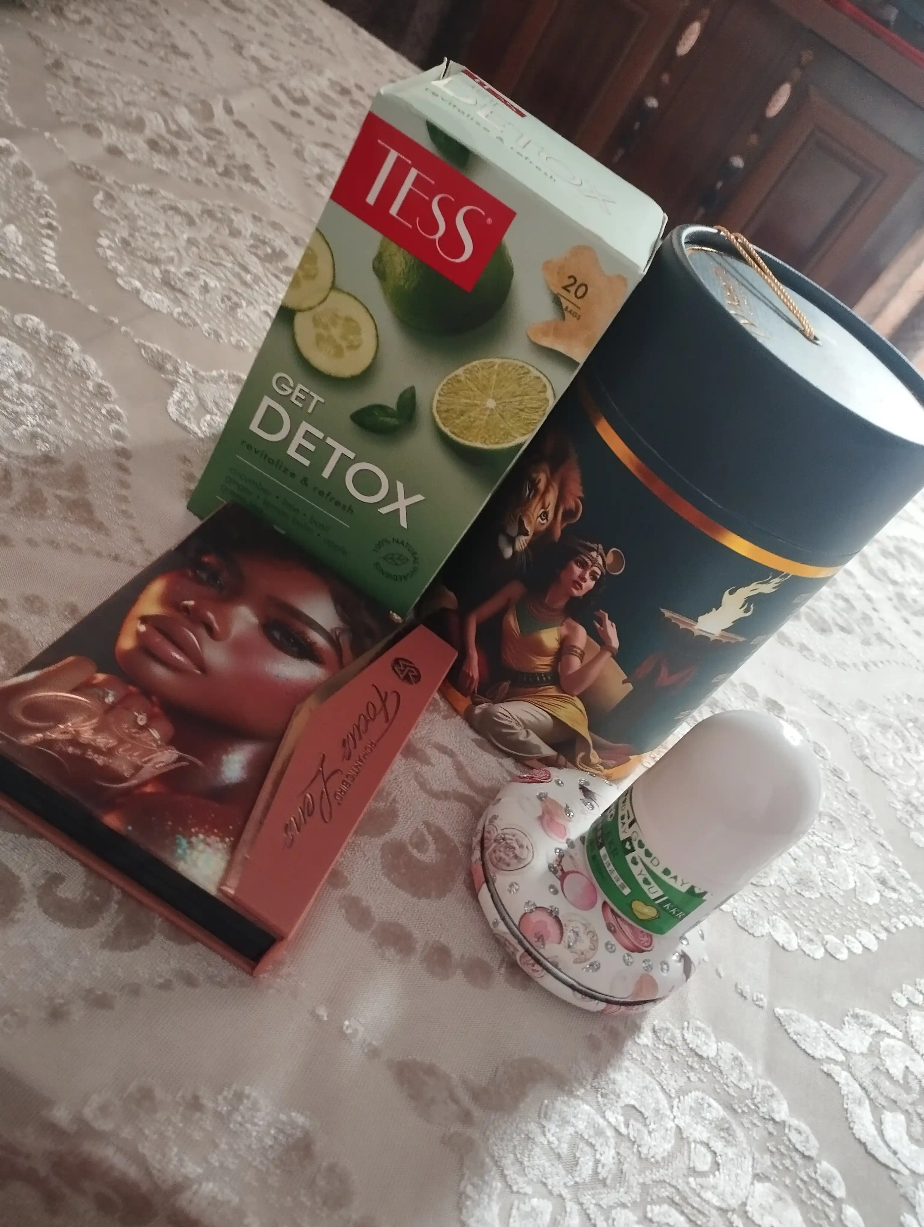 Чай зелёный TESS Get Detox с добавками 1,5гр*20 пакетиков