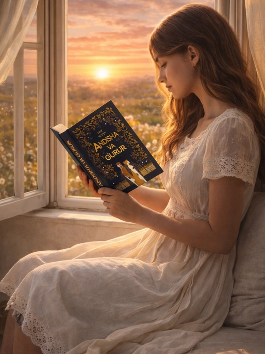 Jane Austen — Andisha va G‘urur | Yumshoq muqovali romantik bestseller kitob