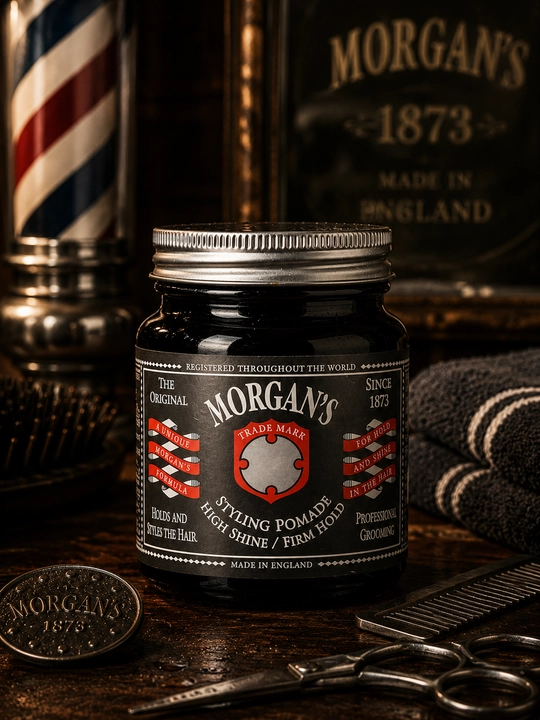 Morgan’s Styling Pomade — помада для укладки волос с сильной фиксацией и блеском - 