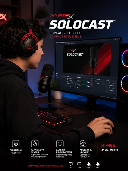 Микрофон HyperX SoloCast