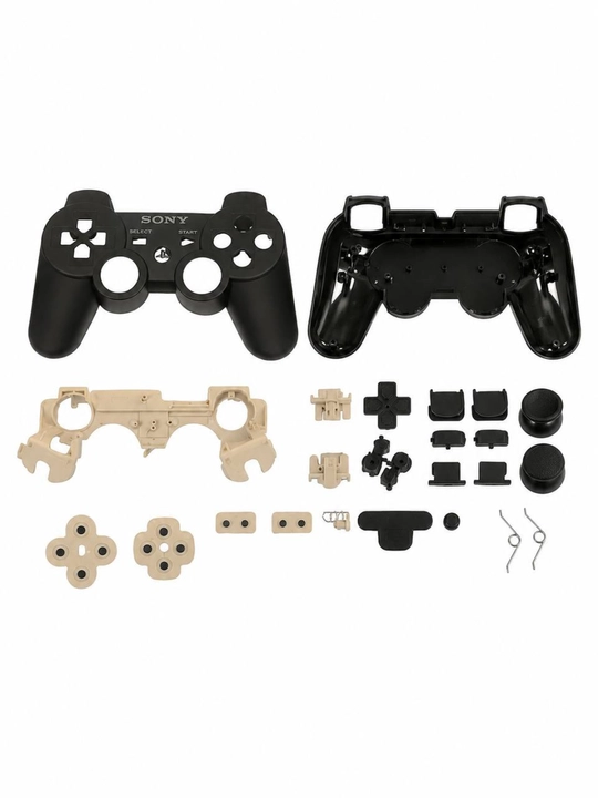 PlayStation PS3 / PS4 gempad uchun korpus va tugmalar — ta’mirlash to‘plami - 