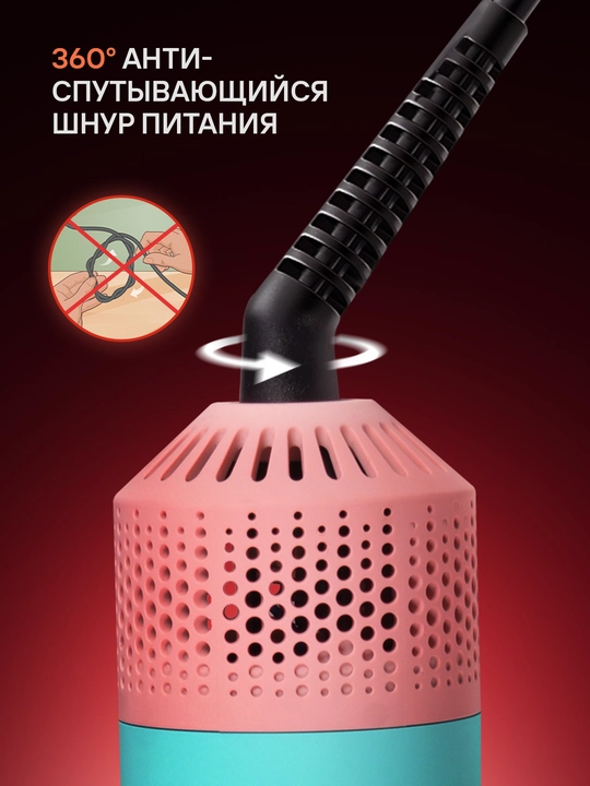 MAC Styler MC-6766 nasadkali soch uchun fen, sochlarni tartibga solish va quritish uchun