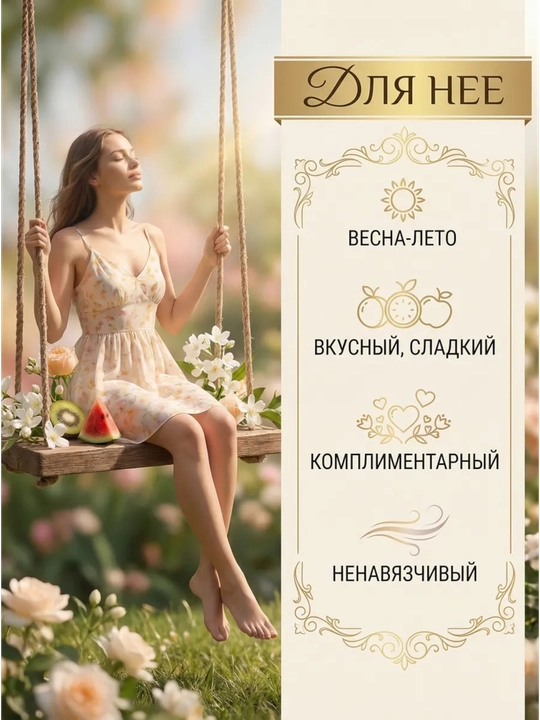 Parfyumlangan suv ayollar uchun, Forever and Ever Dior, Milena №W1492, 50 ml