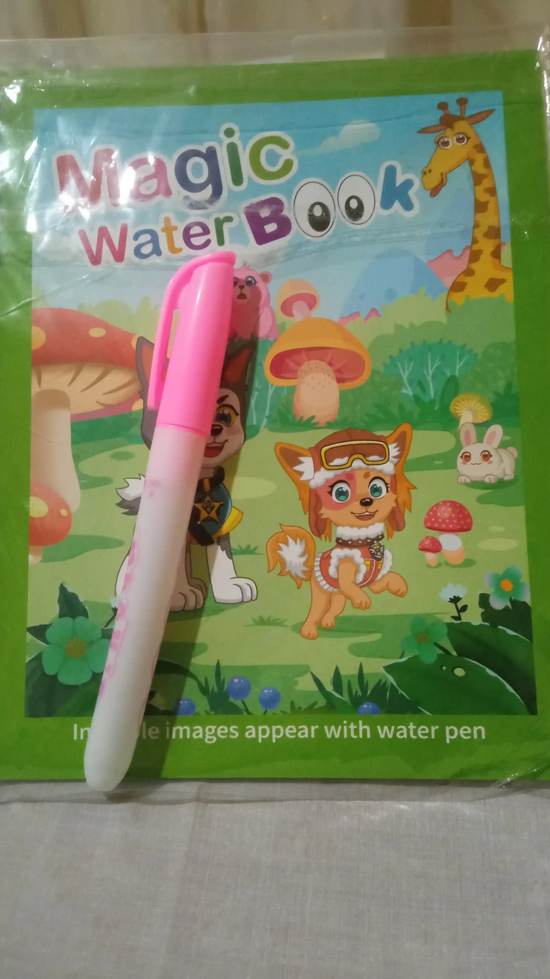 Magic Water Book qayta ishlatiladigan bolalar suv bo'yash kitobi