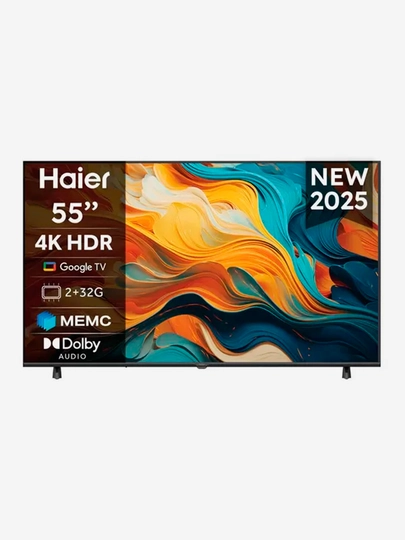 Смарт-телевизор Haier H55K85FUX, 55" (139 см), 4K Ultra HD, Google TV - 