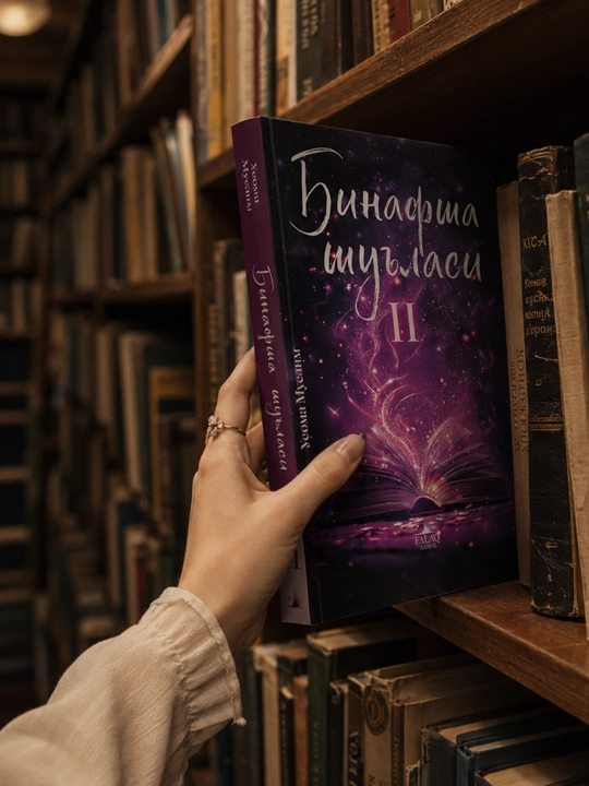 Usoma Muslim — Binafsha Shu’lasi II | Yumshoq muqovali fantastik bestseller kitob