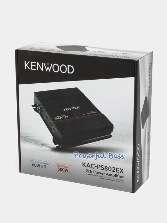 Kenwood KAC-PS802EX 500W - yuqori sifatli ikki kanalli kuchaytirgich - 