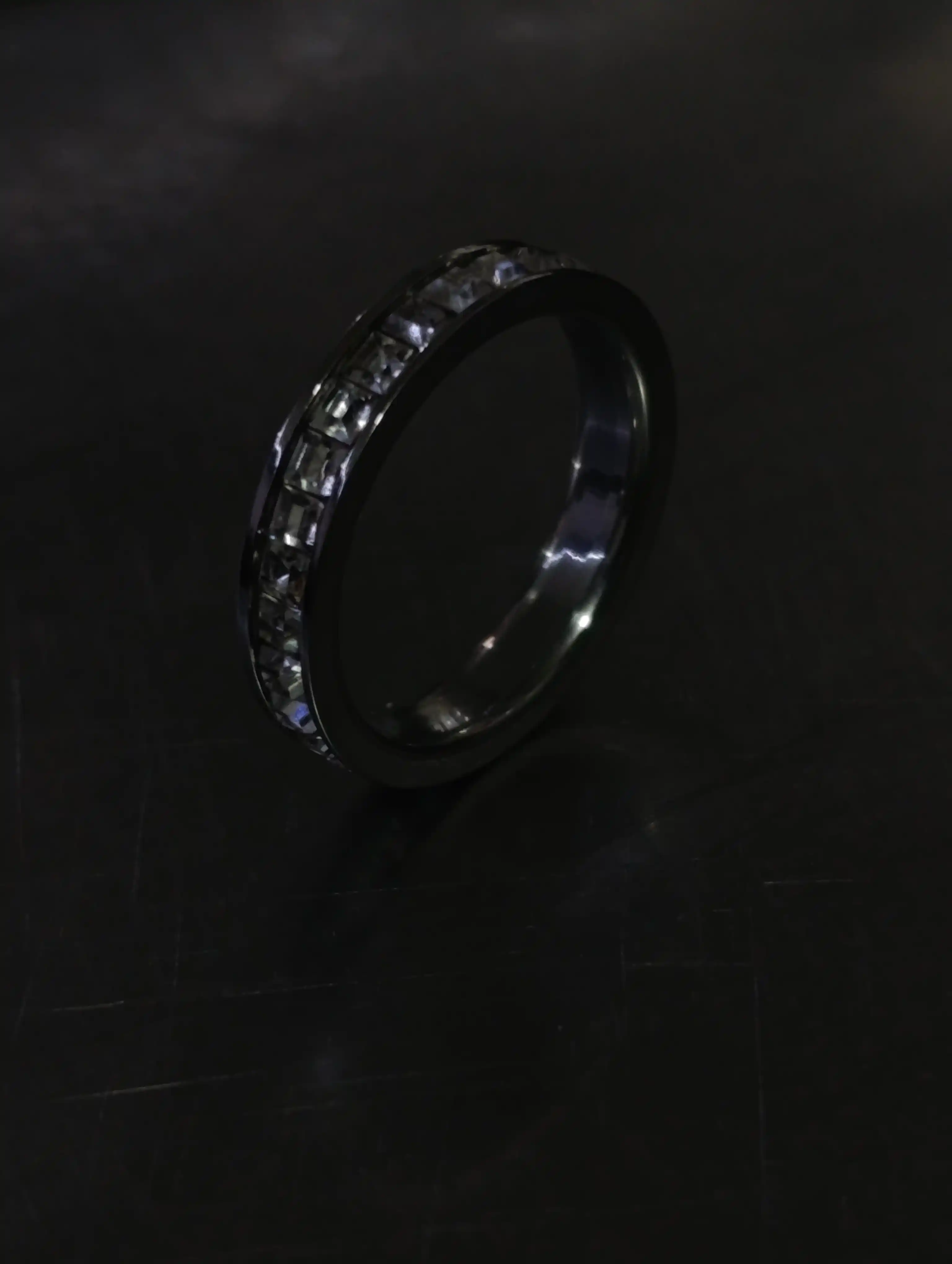 Ayollar va qizlar uchun Cartier Stainless Steel, toshli va toshsiz uzuklar
