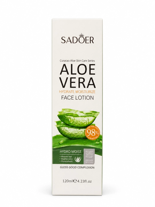 Лосьон для лица Sadoer Aloe Vera с экстрактом алоэ вера