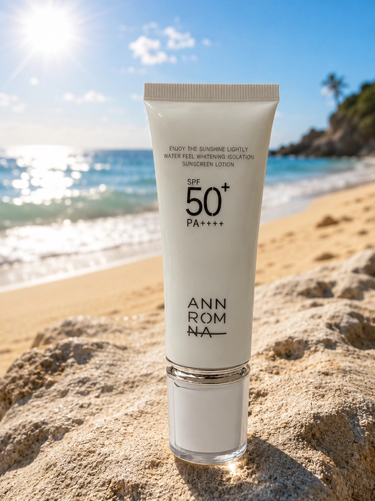 Quyoshdan himoyalovchi va oqartiruvchi krem SPF 50+, 30g
