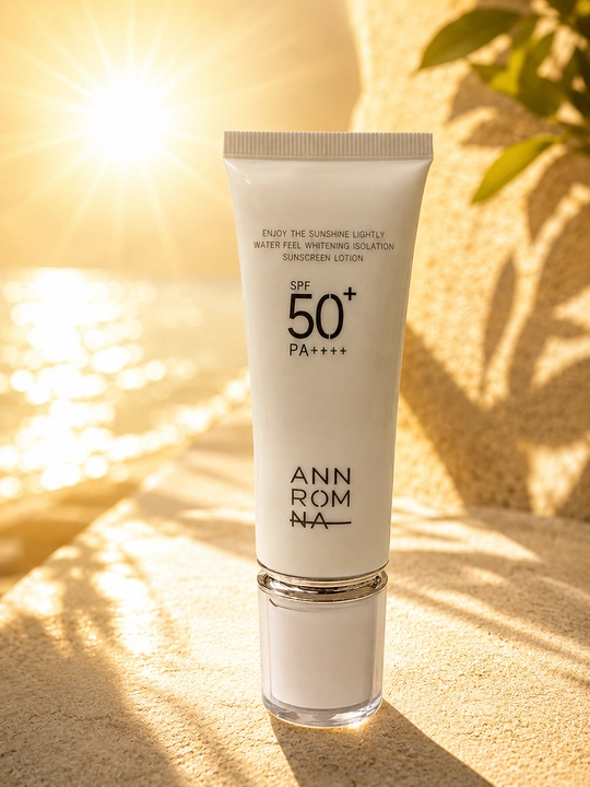 Quyoshdan himoyalovchi va oqartiruvchi krem SPF 50+, 30g