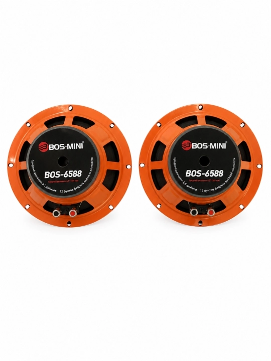 BOS-MINI BOS-6588 Эстрадная Авто Колонка Mid Bass 16CM – 80W