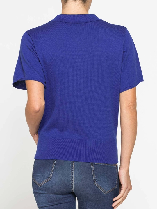 Ayollar uchun yozgi trikotaj polo futbolkasi Carrera Jeans, 100% paxta