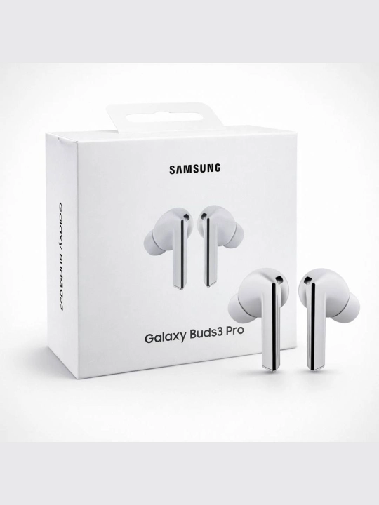 Samsung Galaxy Buds3 qora va oq ranglarda sifatli ovoz va kuchli batareya