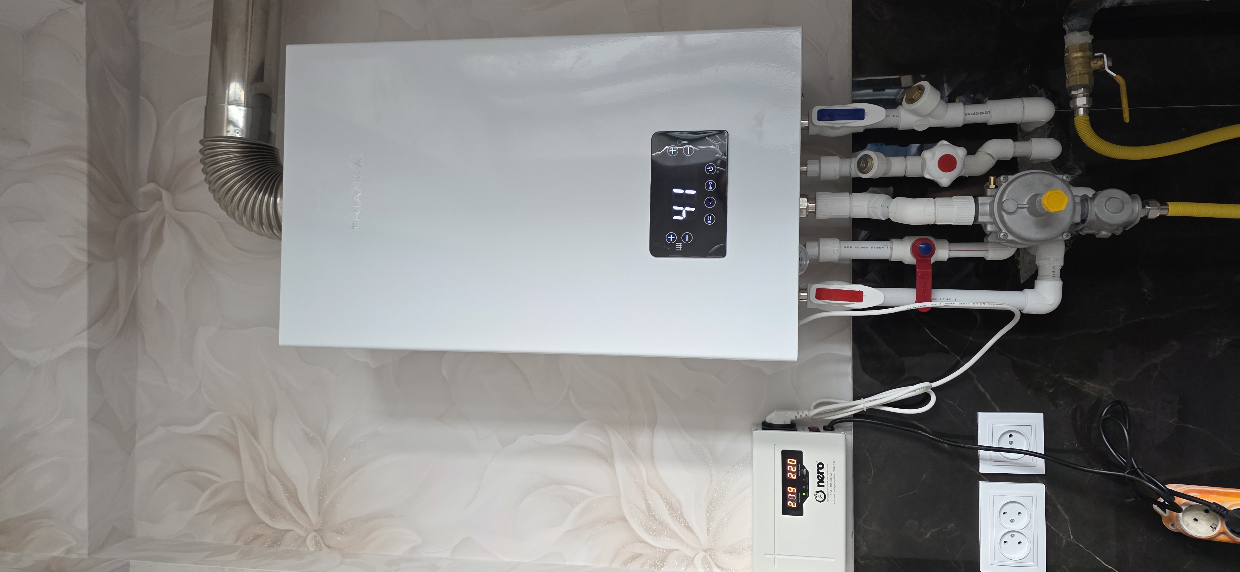 Devorga o'rnatilgan gazli qozon, ikki maqsadli qozon L1PB26-X L1PB20-X 20KW/26 kVt