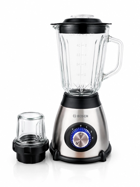 Bosch 1000 Vt statsionar blender 3 ta 1 da, 1,5 l, kofemolka va maydalagich