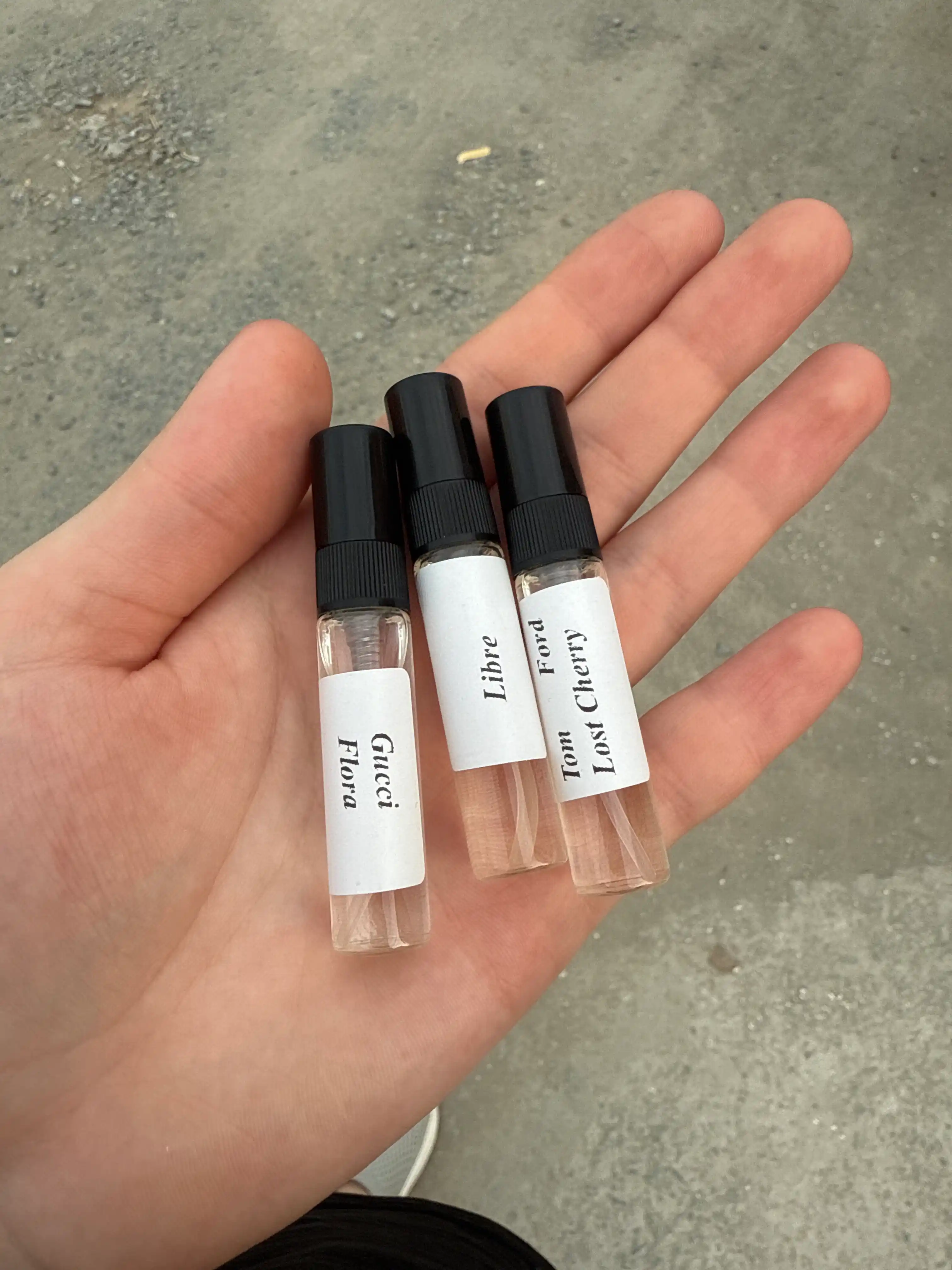 Набор духов для женщин Libre, Tom Ford Lost Cherry, Gucci Flora, 3 в 1
