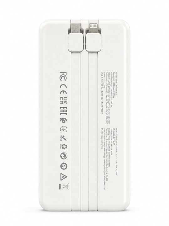 Power bank Borofone BJ57, быстрое зарядное устройство 10000 мАч