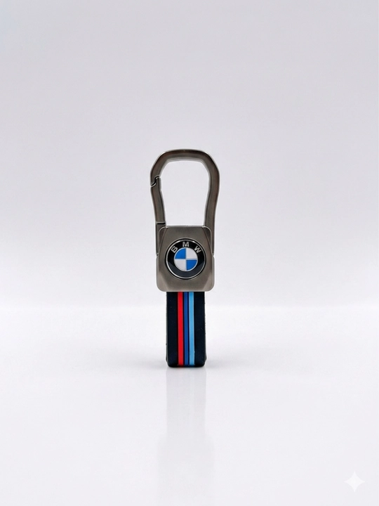 BMW M Performance uslubidagi charm brelok, avtomobil kalitlari uchun universal ilgak