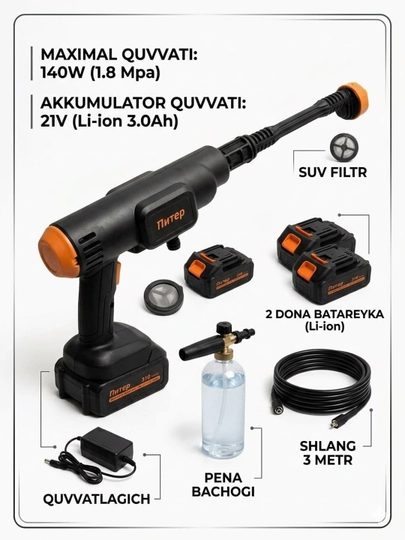 Карчер аккумуляторный ПИТЕР LI14001 — USUAL-AKKKARCHERPITER14001